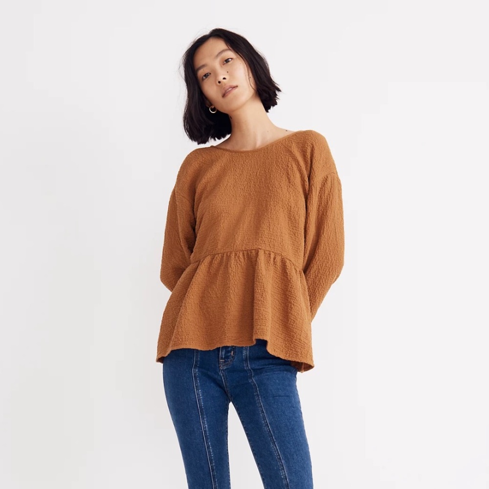 Madewell Babydoll top